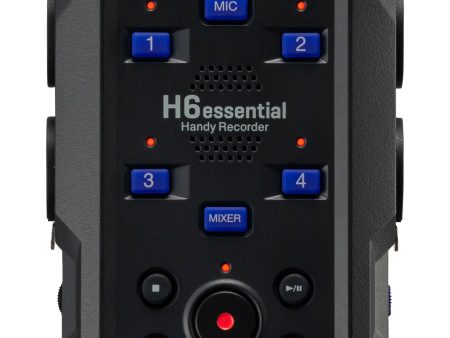 Zoom H6ESSENTIAL 6-Track 32-Bit Float Recording with 4 Mic Line Inputs with XLR TRS Combo Connectors Sale