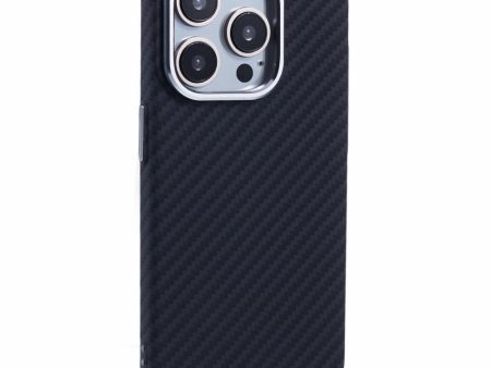 EIDERWOOD Mønstret Carbon Cover - iPhone 15 Pro - MagSafe Kompatibel - Black For Discount