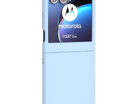 EIDERWOOD Motorola Razr 50 Slim Hård Plast Cover - Lyseblå on Sale