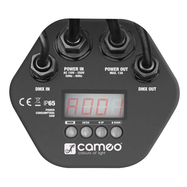 Cameo Lights CLPSTTRI12IP Studio PAR CAN 12 x 3 W RGB LED Outdoor (Black) Online Hot Sale