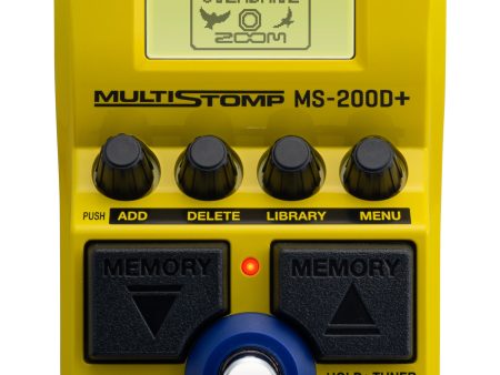 Zoom MS-200D+ Multistomp Pedal Fashion