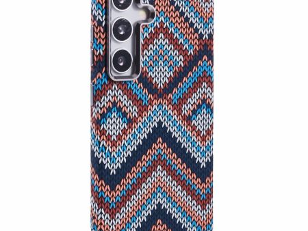 EIDERWOOD Mønstret Carbon Cover - Samsung Galaxy S24 - MagSafe Kompatibel - Retro Pattern on Sale