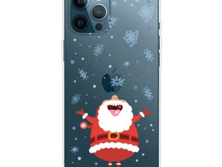 EIDERWOOD iPhone 16 Pro Max Fleksibelt Plast Julecover - Merry Christmas - Julemand & Snefnug Online