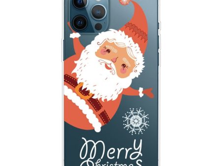 EIDERWOOD iPhone 16 Pro Max Fleksibelt Plast Julecover - Merry Christmas - Julemand Fashion