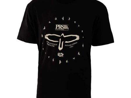 PRS Circle of Birds Tee (Black) - Large Online Sale