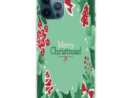 EIDERWOOD iPhone 16 Pro Fleksibelt Plast Julecover - Merry Christmas - Juleelementer Online Hot Sale