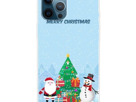 EIDERWOOD iPhone 16 Pro Fleksibelt Plast Julecover - Merry Christmas - Julemand & Snemand Online