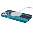 EIDERWOOD Mønstret Carbon Cover - iPhone 15 - MagSafe Kompatibel - Blue Black Online now