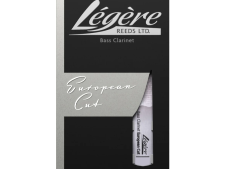 Légère LEBCLEC2.25 European Cut Clarinet Reeds - Bass Clarinet 2.25 Supply