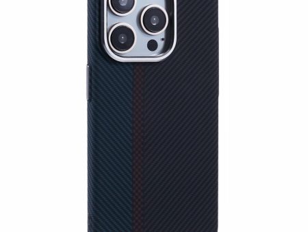 EIDERWOOD Mønstret Carbon Cover - iPhone 15 Pro - MagSafe Kompatibel - Dark Colored Pattern Supply