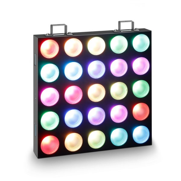 Cameo Lights CLMP10WRGB MATRIX PANEL 5 X 5 10W RGB LED Single Pixel Control For Discount