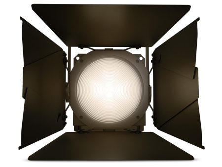 Cameo Pro CLF2TIP Professional IP65 Fresnel White Tungsten - Includes Barndoor and Gel Frame on Sale