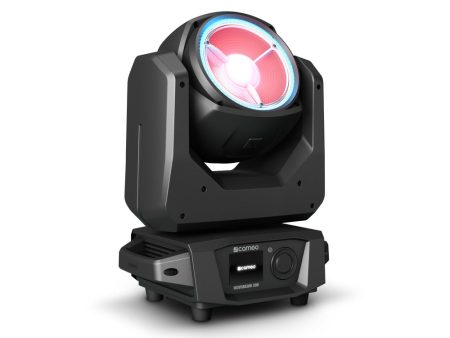 Cameo Lights MOVO BEAM 200 Continuous Rotation 60W RGBW LED Beam Moving Head Hot on Sale