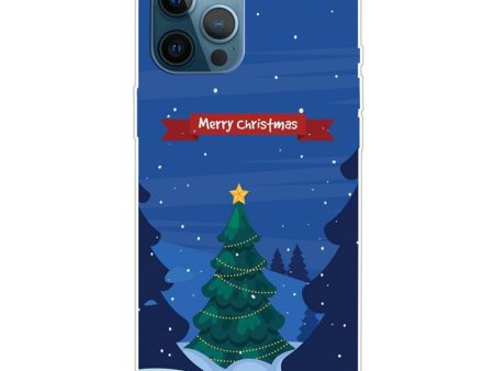 EIDERWOOD iPhone 16 Pro Fleksibelt Plast Julecover - Merry Christmas - Juletræ For Cheap