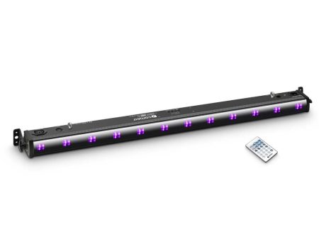 Cameo Lights CLUVBAR200IR UV BAR 200 IR 12 X 3W UV LED Bar (Black ) Fashion