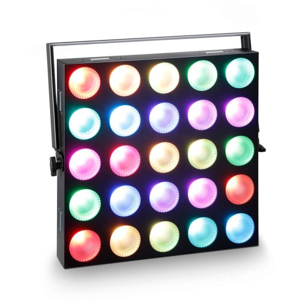 Cameo Lights CLMP10WRGB MATRIX PANEL 5 X 5 10W RGB LED Single Pixel Control For Discount