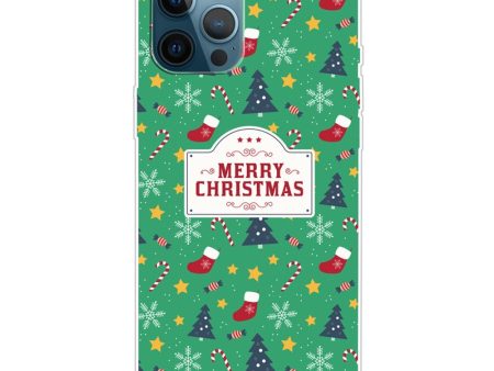 EIDERWOOD iPhone 16 Pro Fleksibelt Plast Julecover - Merry Christmas - Juletema Online Hot Sale