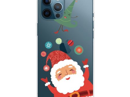 EIDERWOOD iPhone 16 Pro Max Fleksibelt Plast Julecover - Merry Christmas - Julemanden Online Sale