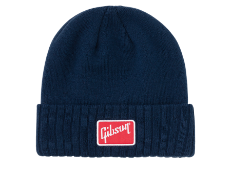 Gibson GHT-BLUEBEANIE Cuffed Beanie (Navy) Hot on Sale