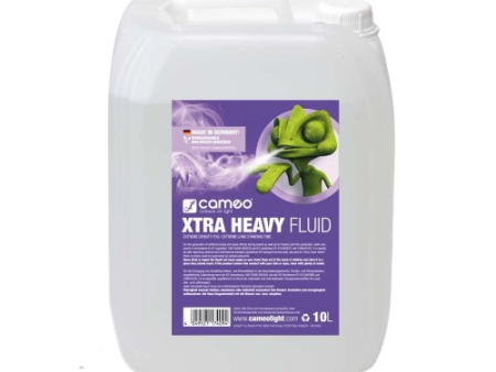 Cameo Pro CLFXHEAVY10L Fog Fluid Very High Density and Extreme Long Standing Time - 10L Hot on Sale