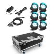 Cameo Pro CLDROPB4SET2 6 x DROP B4 in Charging Flightcase (Black) Online now