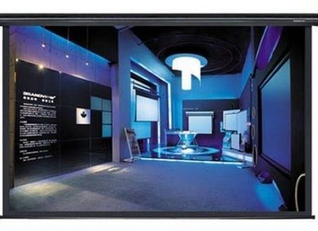 Grandview GV-CMO100-B 16:9 Motorized  Cyber  Projection Screen w Integrated Control - 100  (Black Casing) Discount