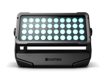 Cameo Pro ZENIT W600 Outdoor 40 X 15W RGBW LED Wash Light For Fixed Installation IP65 (Black) Cheap