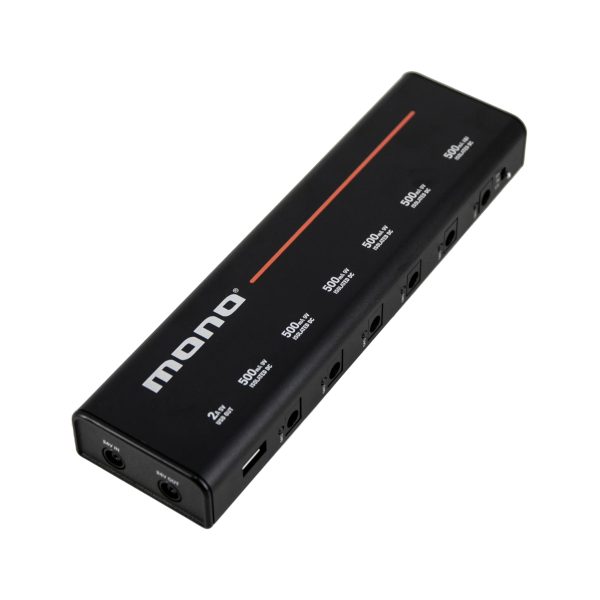 Mono PFX-PS-M-BLK-US 7-outlet Isolated Pedalboard Power Supply - Medium Discount