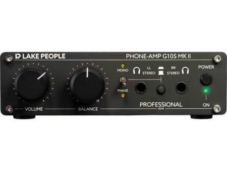 Lake People G105 MKII Stereo Desktop Headphone Amplifier Supply