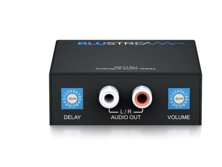 Blustream AD11AU Analogue Audio Delay Processor w Volume Control Hot on Sale