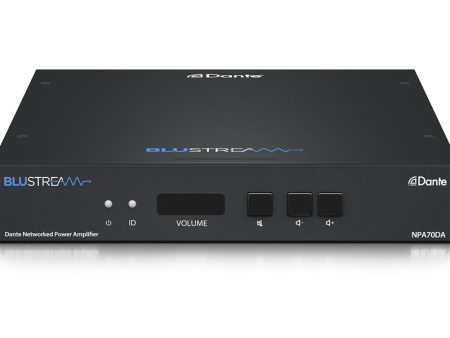 Blustream NPA70DA Dante Networked Amplifier - 2x 35W Online