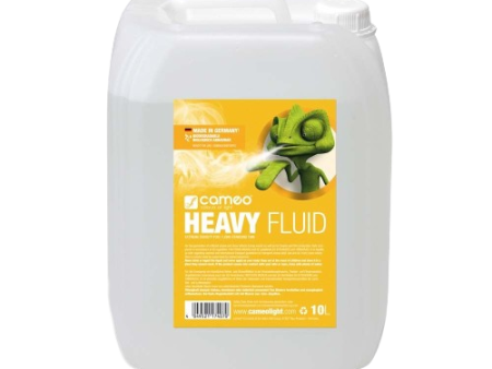 Cameo Pro CLFHEAVY10L Fog Fluid Very High Density and Very Long Standing Time - 10L on Sale