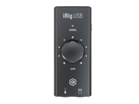 IK Multimedia IRIG USB Ultra Portable USB-C Guitar Recording Interface For Sale