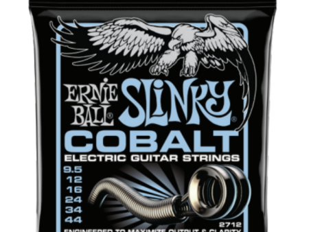 Ernie Ball 2712EB Primo Cobalt Slinky Electric Guitar 6-Strings 9.5-44 Supply