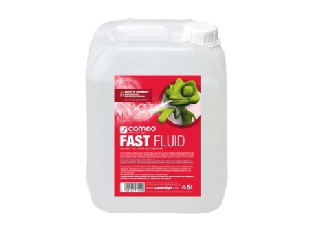 Cameo Pro CLFFAST5L Fog Fluid Very High Density and Very Short Standing Time - 5L For Sale