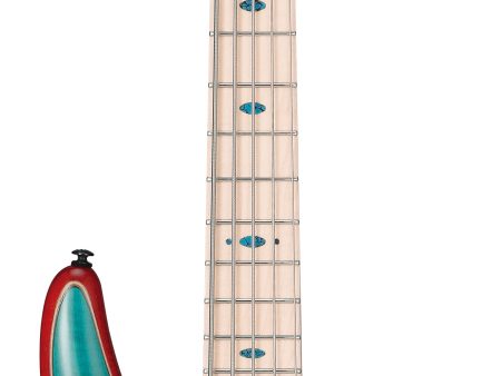 Ibanez SR1425BCGL SR Premium 5 Strings Electric Bass (Caribbean Green Low Gloss) Supply