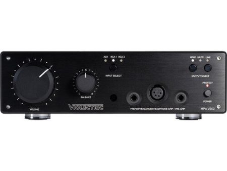 Violectric HPA V550 Desktop Headphone Amplifier and Preamp Online Hot Sale