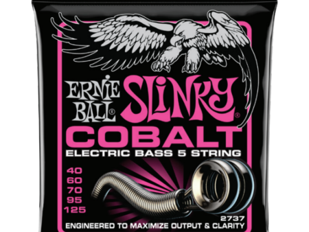 Ernie Ball 2737EB Super Cobalt Slinky Electric Bass 5-Strings 40-125 Cheap