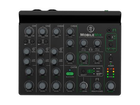 Mackie MOBILEMIX 8-Channel USB-Powerable Mixer for A V Production, Live Sound and Streaming Cheap