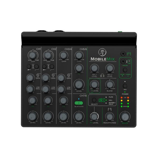 Mackie MOBILEMIX 8-Channel USB-Powerable Mixer for A V Production, Live Sound and Streaming Cheap