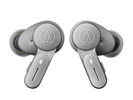 Audio-Technica Consumer ATH-TWX7 Noise-Canceling True Wireless Earbuds (Grey) Online