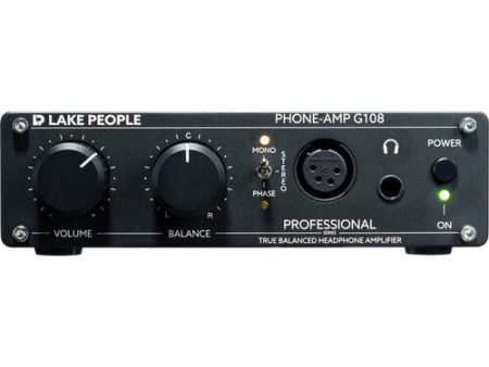 Lake People G108 Balanced Desktop Headphone Amplifier Hot on Sale