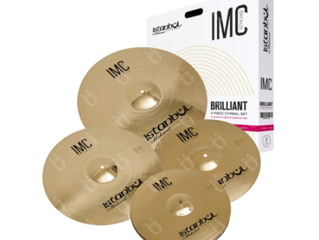 Istanbul IMC-B4 IMC Brilliant 4-Cymbal Set w Bag Cheap