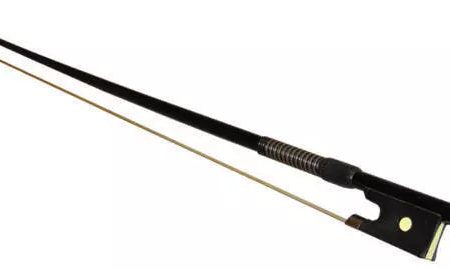 P&H Bows PH1526BK Fiberglass Violin Bow 4 4 (Black) Online Sale