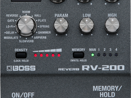 BOSS RV-200 Reverb Pedal Online Sale