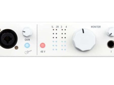 Arturia MINIFUSE4WH MiniFuse 4 Compact USB Audio Interface (White) Hot on Sale