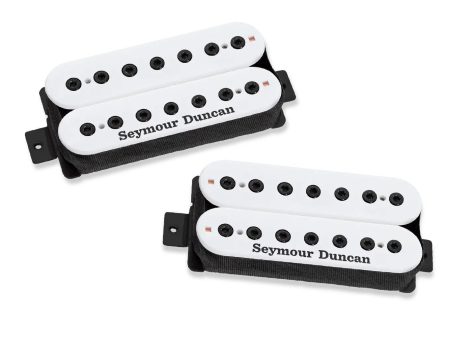 Seymour Duncan 11102-67-W-7STR Mark Holcomb Scarlet & Scourge 7-String Pickup Set (White) For Sale