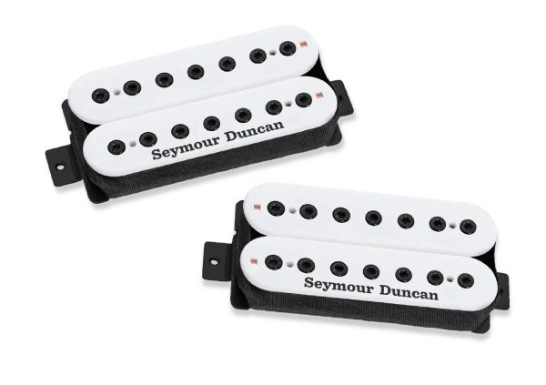 Seymour Duncan 11102-67-W-7STR Mark Holcomb Scarlet & Scourge 7-String Pickup Set (White) For Sale