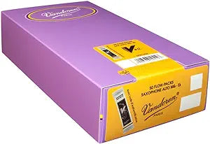 Vandoren SR6125 50 V12 Alto Saxophone Reeds Strength - 2.5 (Box of 50) Supply