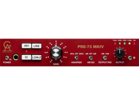 Golden Age Project PRE-73 MKIV Microphone Preamp and DI Box Online Sale